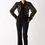 The BOW TIE, Black Lace