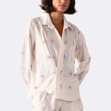 The BOXER, Hand Embroidered Natural Cotton