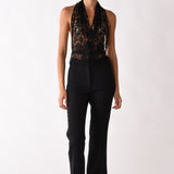 The HALTER, Black Lace