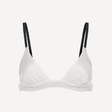 The TRIANGLE BRALETTE, 100% Sueded Silk