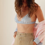 The TRIANGLE BRALETTE, Egyptian Cotton