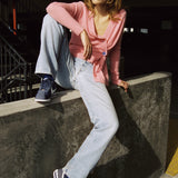 The Wrap CARDIGAN, Bubble Pink Cashmere Blend
