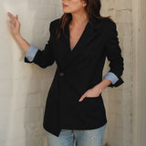 CISSA X SMYTHE Collab Wrap Blazer