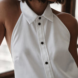 The VEST TOP, Royal Twill Egyptian Cotton