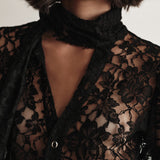 The BOW TIE, Black Lace