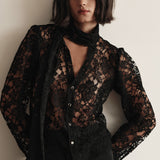 The BOW TIE, Black Lace