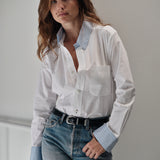 The MEN'S Shirt, Paper Cotton Contrast