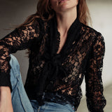 The BOW TIE, Black Lace