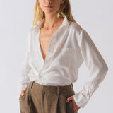 The MEN'S Shirt, 100% Sueded Silk