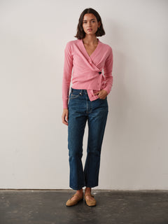 The Wrap CARDIGAN, Bubble Pink