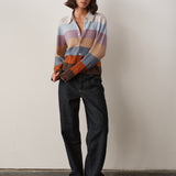 The RUGBY, Cardigan, Mojave Stripe