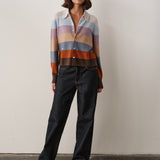 The RUGBY, Cardigan, Mojave Stripe