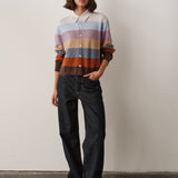 The RUGBY, Cardigan, Mojave Stripe