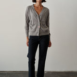 The WRAP Cardigan, Heather Grey