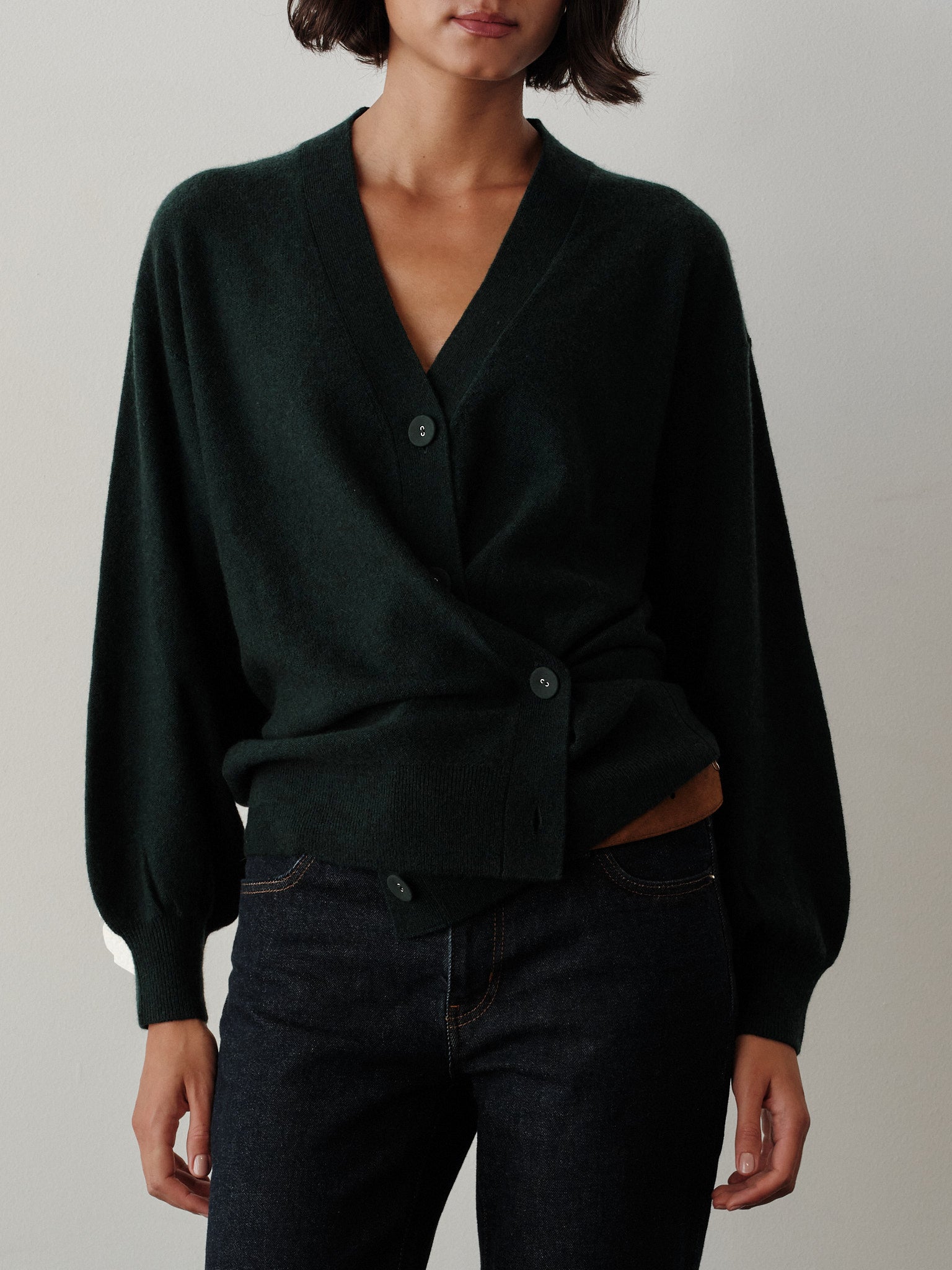 The SLOUCH WRAP Cardigan, Solids