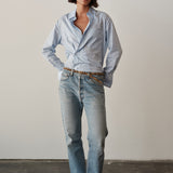The DAILY Shirt, Soft Blue Cotton Needle