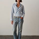 The DAILY Shirt, Soft Blue Cotton Needle