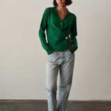 The Wrap CARDIGAN, Grass