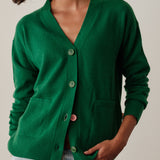 The Wrap CARDIGAN, Grass