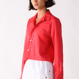 The SHORTY Shirt, Made with Tana Lawn™ with Ladybugs Embroidery