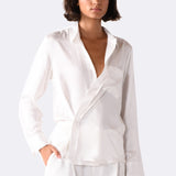 The MEN'S Shirt, 100% Sueded Silk