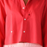 The SHORTY Shirt, Made with Tana Lawn™ with Ladybugs Embroidery