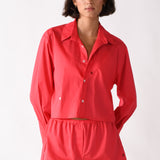 The SHORTY Shirt, Made with Tana Lawn™ with Ladybugs Embroidery