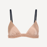 The TRIANGLE BRALETTE, 100% Sueded Silk