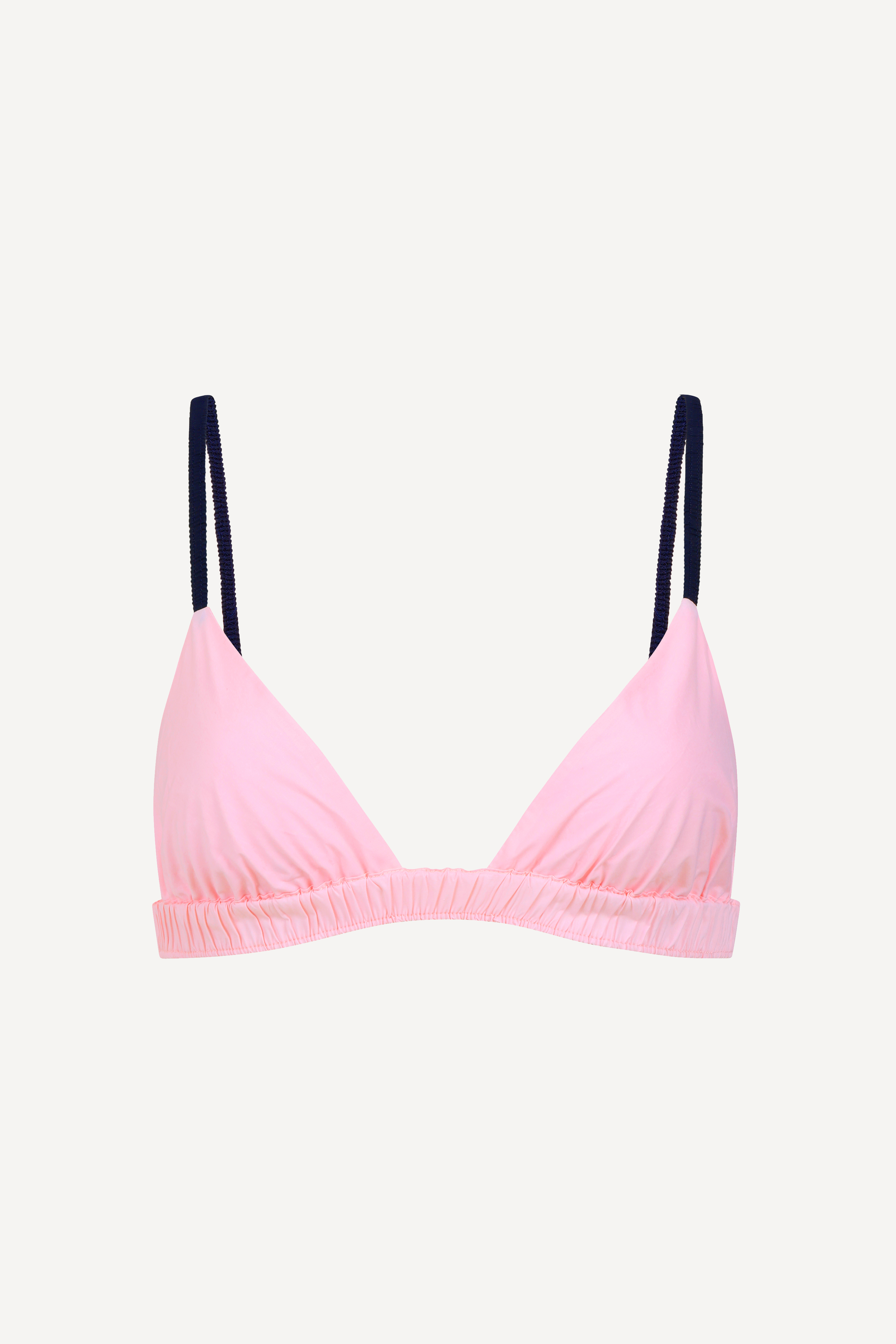 The TRIANGLE BRALETTE, Cotton Solids