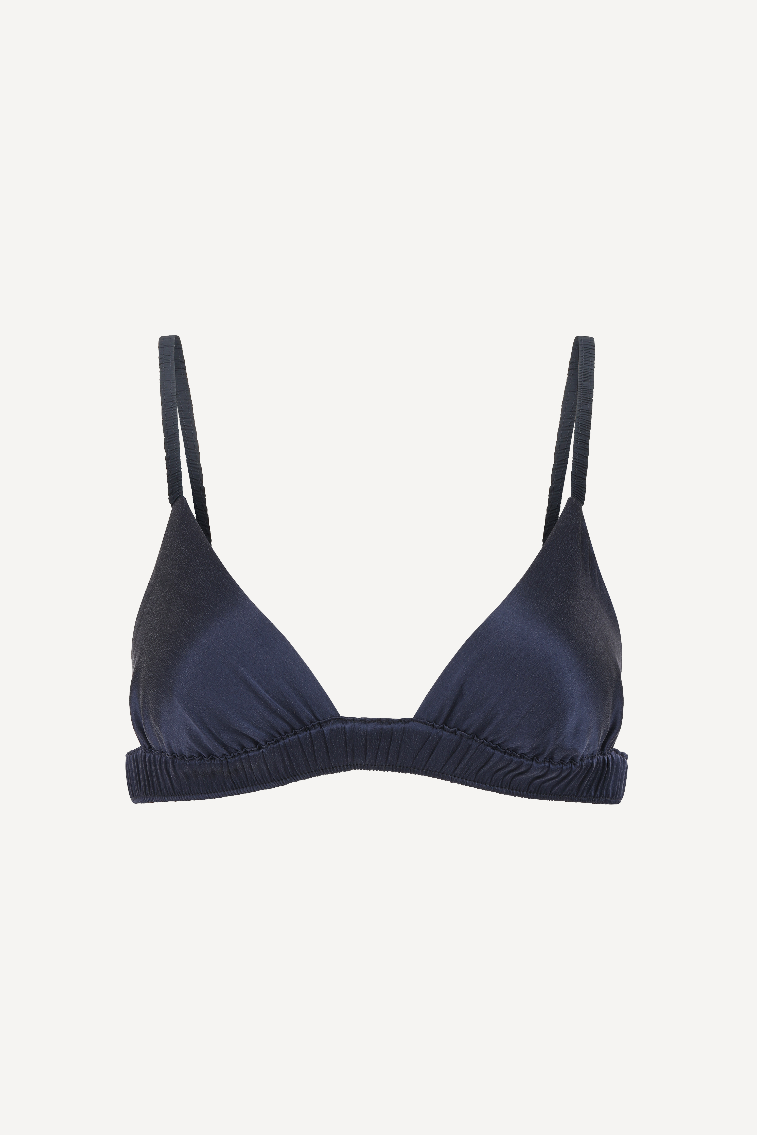 The TRIANGLE BRALETTE, 100% Sueded Silk