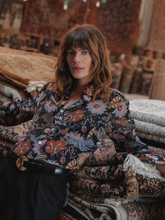 The BELLE, 100% Silk, Made with Liberty Fabric