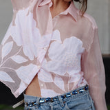 The BELLE, Floral Appliqué