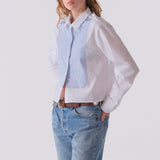 The BIB Shirt, Egyptian Cotton Contrast