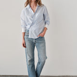 The MEN'S WRAP Shirt, Mixed Stripe Scrappy