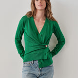 The Wrap CARDIGAN, Primary Cotton Brights