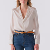 The CLASSIC Blouse, 100% Sueded Silk