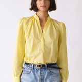 The PUFF Shirt, Butter Paper Cotton Solid