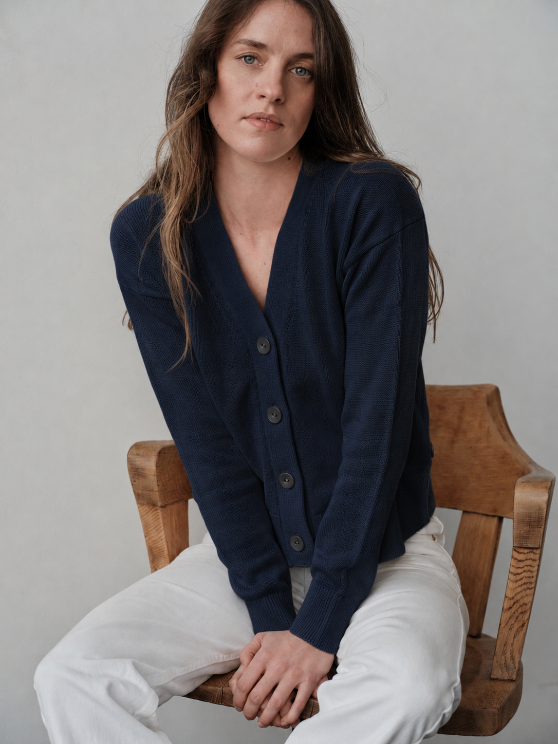 The Wrap CARDIGAN, 100% Cotton