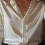 The CLASSIC Blouse, 100% Sueded Silk