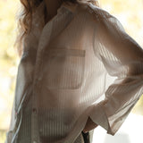 The MEN'S Shirt, Cotton Silk Blend