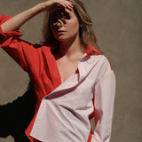 The MEN'S Shirt, Paper Cotton Colorblock