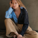 The MEN'S Shirt, Paper Cotton Colorblock