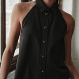 The VEST TOP, Royal Twill Egyptian Cotton