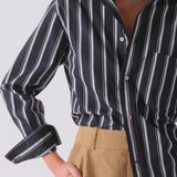 The DAILY Shirt, Egyptian Cotton Shadow Stripe