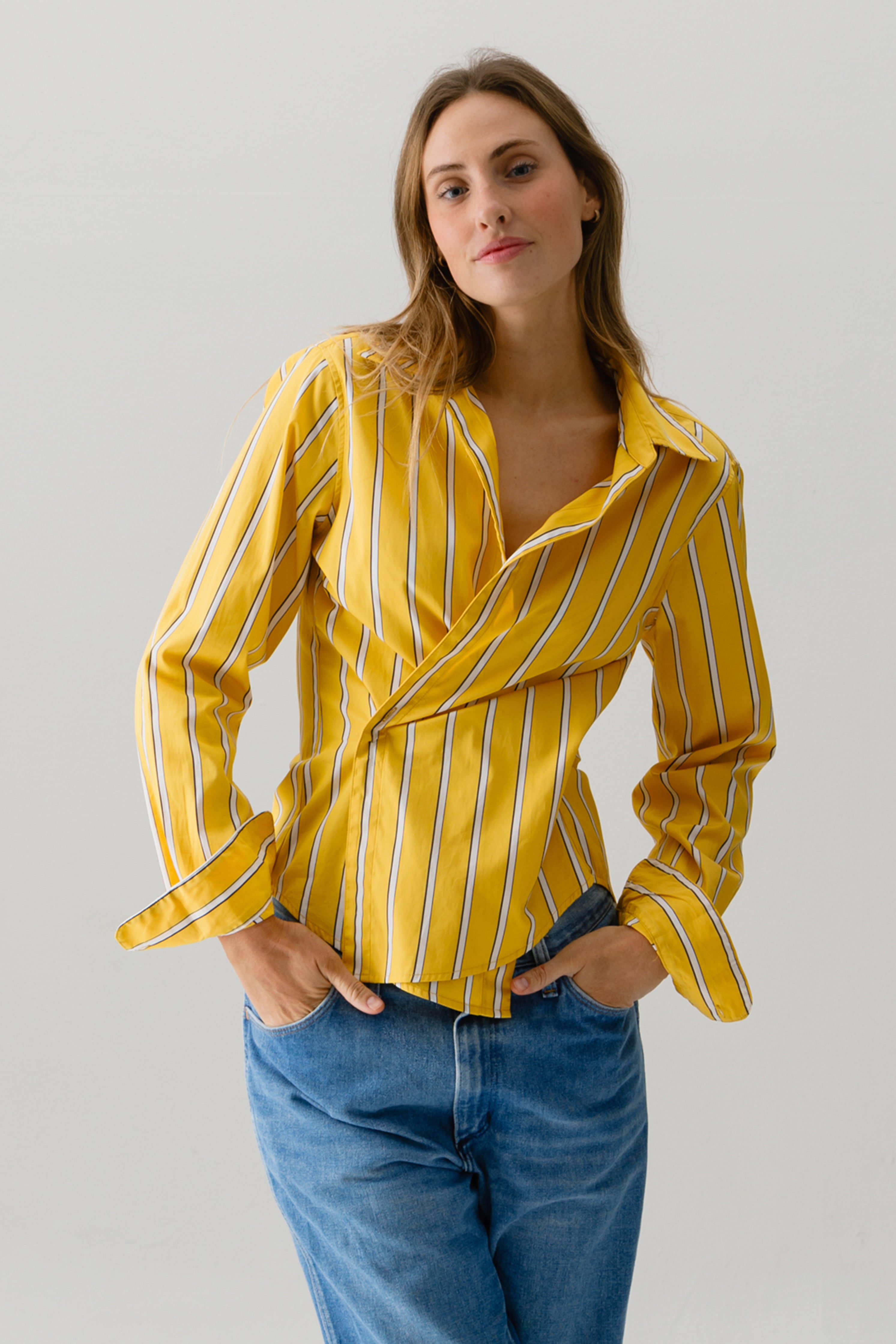 The FITTED Shirt, Sun Stripe