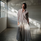 The ANKLE MAXI Skirt, 100% Tissue Cotton Lawn