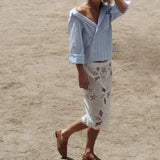 The SUMMER PENCIL Skirt, Venetian Embroidery