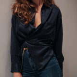 The MEN'S Shirt, 100% Sueded Silk