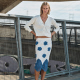 The SUMMER PENCIL Skirt, Venetian Embroidery