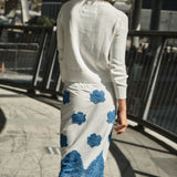 The SUMMER PENCIL Skirt, Venetian Embroidery